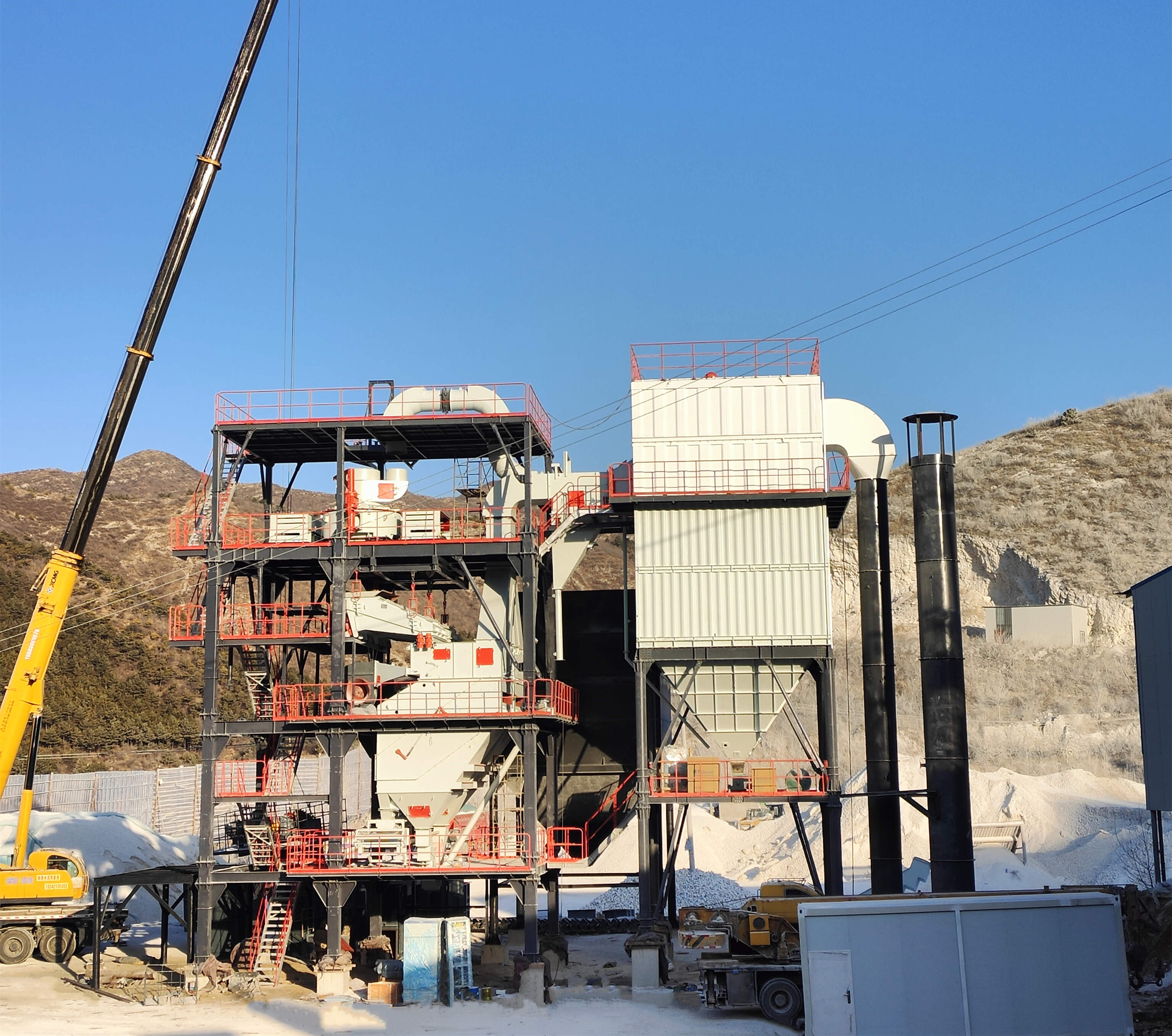 制砂生產(chǎn)線產(chǎn)能小怎么辦？（干法制砂樓生產(chǎn)線有哪些優(yōu)勢？）